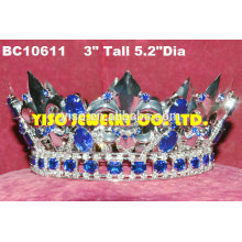 Tiara de encargo de la princesa del diamante de la manera